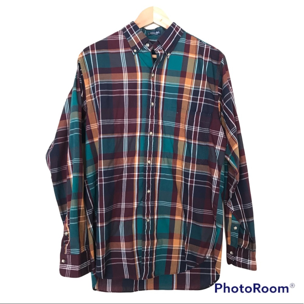GANT Men’s Foxhunt Plaid Shirt | Lightweight Button Up